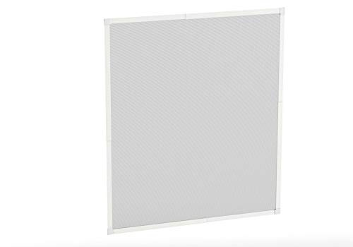 Alu Teleskop Fliegengitter Bausatz Start 120x140cm weiss 101590101-VH