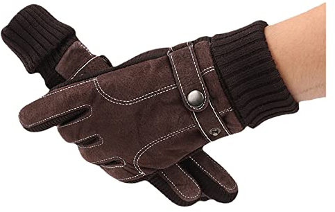 Outdoor Winter Touch Screen Warm Glove Water Windproof Non-Slip Sports Gloves for Cycling Running Latex Catsuit Women Red