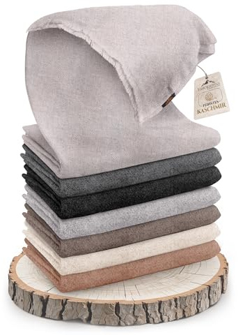 yanopurna Cashmere Blanket – Hand Woven 100% Pure Wool Throw Blanket, 135 x 270 cm – Plain Cozy, and Soft Blanket for Bed, Sofa, or Couch - Made in Nepal