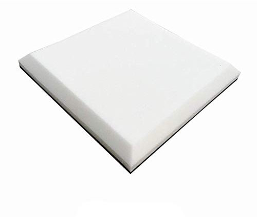 generic Akustische Platten Mehrfarbige Keil Akustische Schaumfliesen, Tanzraum Musik Raum Innen Schallabsorbierender Baumwolle Schalldämpfender Schaum, Blau/Weiß
