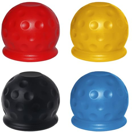 4 Stück Gummi Anhängerkupplung Abdeckung, 50 mm Anhängerkupplung