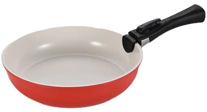 ASumPio Keramik-Bratpfanne, Kochgeschirr-Set, Abnehmbare, Antihaftbeschichtete Eier-Pfannkuchen-Steakpfanne, Kochschinkenpfanne, Frühstückszubereiter, Induktionskochgeschirr, R 2,
