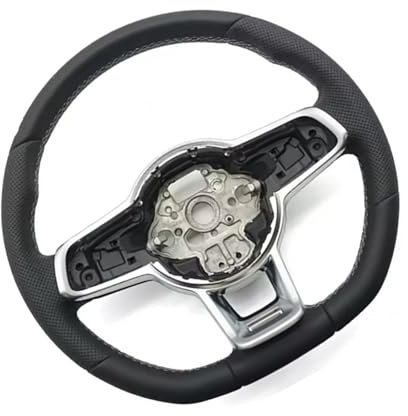 WUYDKEL Lenkrad Auto Kompatibel Mit VW Für Golf 7 7.5 R Für Passat B8 Für Troc Für Arteon Für Tiguan MK2 Sportlenkrad Mit Schlüsselrahmen Autozubehör(Size 2)