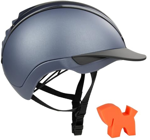 RL24 - Casco Reithelm Duell Prime inkl. Putzschwamm – Damen & Herren Reitkappe – Perfekter Sitz – Helm zum Reiten – gut belüftet – Reiterhelm in vielen Farben & Größen
