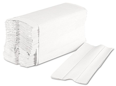 2400 Luxury Centre Folded Paper Hand Towel Sheets 220 x 300mm 2 Ply White C-Fold
