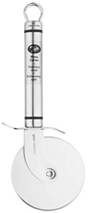 Tala Stainless Steel Pizza Cutter, Pizza Wheel Perfect for Cutting Freshly Cooked Pizza into Slices, Dishwasher Safe, 20.7 x 7.5 x 1.6 cm