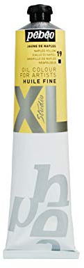 Pébéo – Fin olja XL 200 ml – oljemålning – perfekt för nybörjare eller proffs – Fine Art painting – Fin kvalitet – Pébéo-oljemålning – Gul från Neapel – 200 ml