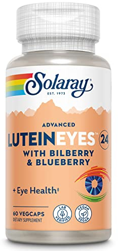 SOLARAY Advanced Lutein Eyes 24 mg, Apto para Veganos