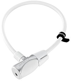 Kryptonite KRYPTOFLEX 1265 KC Verschluss, weiß, 12 x 65cm