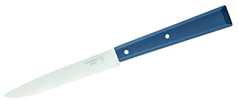 Opinel Bon Appetit Celeste Tafelmesser - Sandvik Stahl 12C27 - rostfrei - blauer Buchenholzgriff