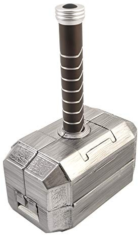 Thor Marvel Avengers Hammer 30-Piece Tool Set | Mjolnir Toolbox All-in-One Kit