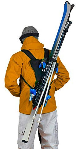 Wantalis Skiback Cordura Skiträger, Schwarz, one Size