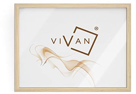 VIVAN Riquadro Cornice, Marrone (Legno Naturale), 50x70
