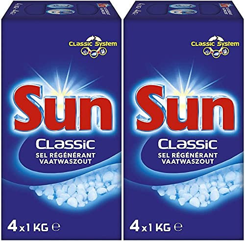 Sun - Sale rigenerante, 4 kg, lotto di 2