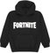 Fortnite Testo Logo Boys Pullover Hoodie Black 13-14 Anni