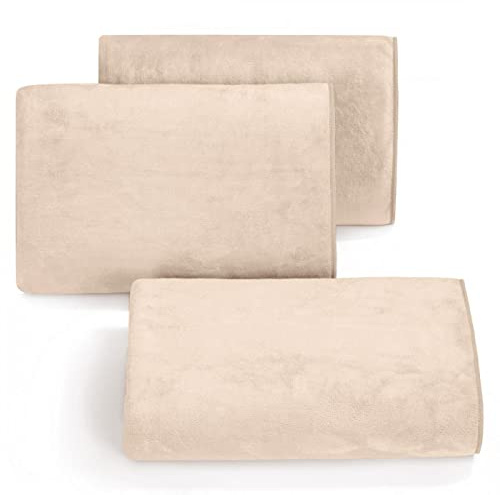 Eurofirany Asciugamano in microfibra ad asciugatura rapida, morbido, semplice, confezione da 6 asciugamani sportivi Oeko-Tex e asciugamano da spiaggia