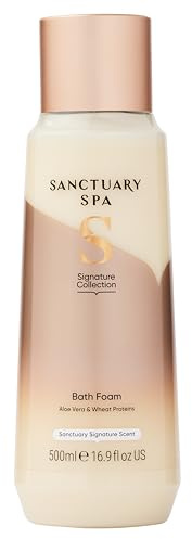 Sanctuary Spa Bath Foam, No Mineral Oil, Cruelty Free and Vegan Bubble Bath for Women, 500 ml