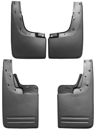 Apline Compatibile con Volkswagen Amarok (2F) 2010-2020 Parafanghi Anteriori e Posteriori Set del Veicolo 4 Pezzi Nero