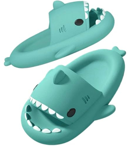 SAGUARO Pantuflas de Tiburon para Niño y Niña Zapatillas de Casa Verano Comodas Sandalias Jardín Playa Piscina