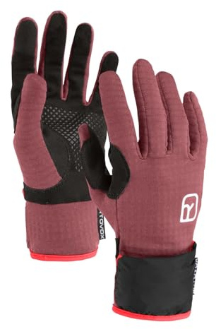 ORTOVOX Fleece Grid Cover Handschuh, Damen, Mountain Rose, XS