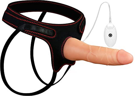 Godes Ceintures Gode Vibro-masseur 19cm Gode Femme Sex Va et Vient 10 Modes de Vibration, Gode Ceinture Realiste pour Femme Vibromasseurs Godes Godemichets, Godemiché XXL Sex Toyspour Homme Adulte