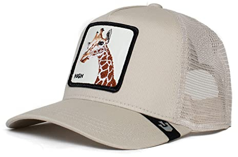 Goorin Bros. The Farm Trucker-Kappe aus Netzstoff für Damen und Herren, Khaki (High Truckin), Einheitsgröße