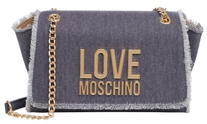 Love Moschino jc4317pp0i, Bolso de Hombro Mujer, Denim, Talla única