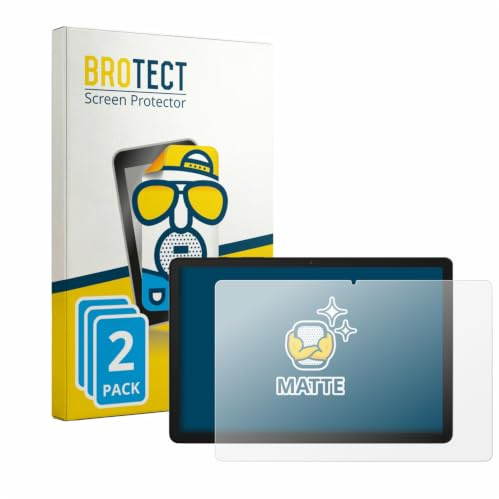 BROTECT Schutzfolie für Samsung Galaxy Tab A9 Plus 5G | 2 Stück Entspiegelnder Displayschutz Made in Germany Matte Displayschutz-Folie Anti-Reflex Anti-Fingerprint Einfache Montage