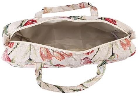 LiebeWH Große Stoff-Stricknadel-Make-up-Tasche, Handarbeitstasche, Haushaltsgarn-Aufbewahrungstasche, Organizer, Strickwerkzeuge, Aufbewahrungstasche für Stricknadeln und Zubehör