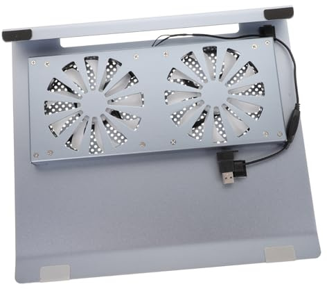 OSALADI Laptop-kühlständer Für 17 3-Zoll-notebooks Notebook-kühlpad Aus Aluminium Zwei Lüfter Und RGB- -Beleuchtung