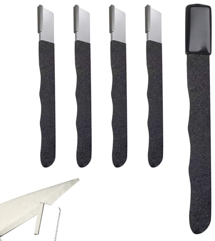 Portable Quick Sharpener, Lawnmower Dull Cutter Sharpener, Mehrzweck Werkzeugschärfer für Rasenmäher, Messerschärfer Schärfen von Gartenwerkzeug Axtschärfer, Wolframstahl Schleifkopf