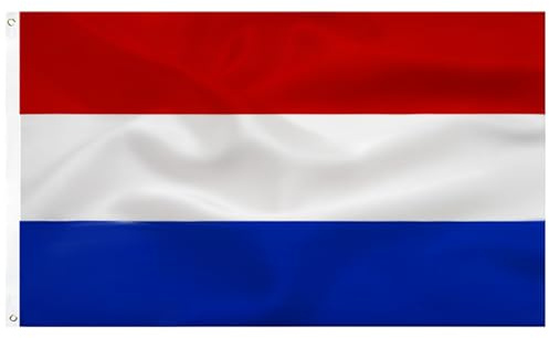 Nederland Nederlandse vlag 90x150cm-Indoor/Outdoor Quality Polyester with Vivid Color and Brass Grommets Decorations Dutch flag