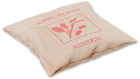 Baumwoll Körnerkissen Kirschkernkissen Wärmekissen Kältekissen Kälte + Wärmebehandlung Bezug waschbar 21x21cm