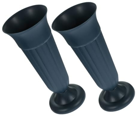 Zerodeko Portafiori Per 2 Pezzi Urna Commemorativa Vaso Per Cimitero