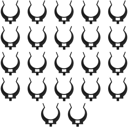 BORISCA Clip Battiscopa Universale per Zoccolo da Cucina - 22 Pezzi Gancio per Piedistallo, Facili da Installare per Piedini