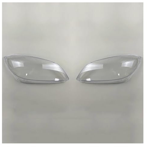 NOKRGQW Scheinwerferglas Für Skoda Für Fabia 2012 2013 2014 Scheinwerfer Transparent Shell Lampenschirm Lampe Schatten Front Scheinwerfer Abdeckung Scheinwerfer Streuscheibe(1 Pair)