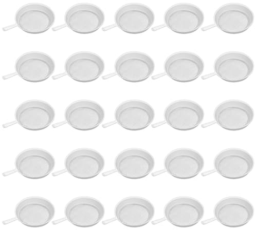 Garneck Filtro para Líquido de Medicina China, Red de Filtro de Alimentario, 100 Unidades, Tamaño Pequeño, Colador para Hojas de Té y Residuos, Uso Doméstico y Cocina