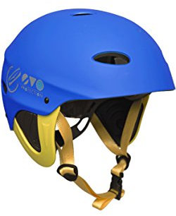 Gul Evo Watersports Watersports Helmet for Kayaking Kitesurf Windsurf and Dinghy - Blue Fluro Yellow - Unisex