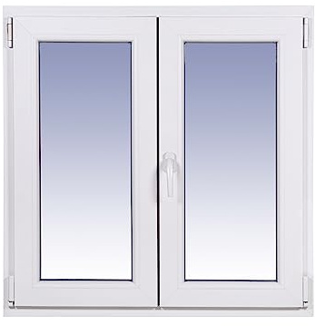 Ventanastock PVC 1200x1200 Practicable Oscilobatiente 2 hojas