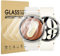 Diruite 4-Pack Screen Protector for Samsung Galaxy Watch 8/7/6/5/4/FE 40mm Tempered Glass Screen Cover[Diameter Size 37mm]