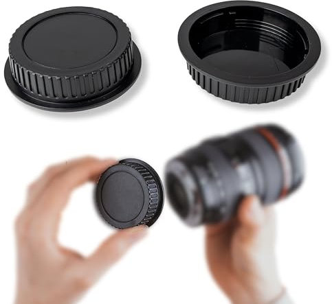 Lens-Aid Objektivdeckel (hinten) Rückdeckel passend für Leica, Panasonic L Objektiv mit L Mount Bajonett