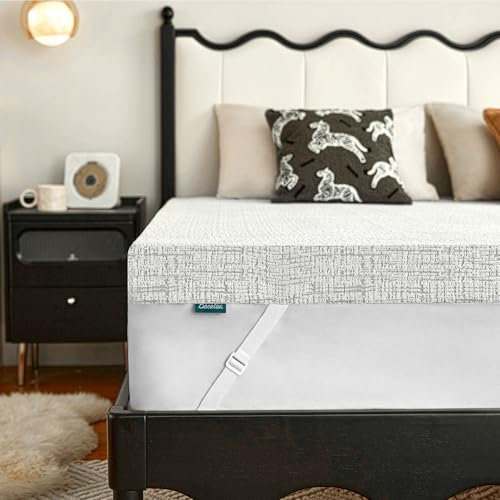 Bacalar Cubrecolchón de 90 x 200 cm, tamaño queen, blanco, lavable, absorbe la humedad, ecológico, refrescante, lavar a mano por debajo de 60 °C, secar en secadora suavemente