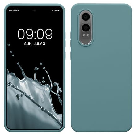 kwmobile Carcasa Compatible con OnePlus Nord CE 4 Lite 5G Funda - Case TPU y Silicona antigolpes - Apto Carga inalámbrica - Noche ártica