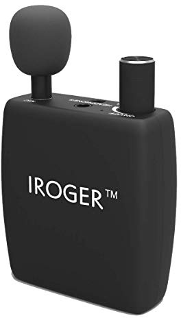 IROGER Hearing Amplifier Rechargeable Hearing Device with Headphone Personal Sound Amplifier for Ears,Seniors,Directional Microphone