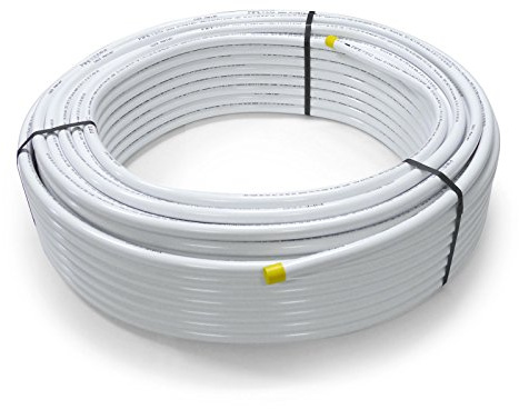 Pipetec Aluverbundrohr Aluminium Mehrschichtverbundrohr 20x2 mm 100m weiss PEX-Rohr Alu-Mehrschicht-Verbundrohr MV-Rohr Mehrschichtrohr Heizung Wasser
