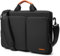 tomtoc 360 Protective Laptop Shoulder Bag for The New Razer Blade Pro 17, HP Envy Laptop 17 Inch, Dell Inspiron 17 3000 Laptop, ASUS ROG Zephyrus S 17.3 Inch, Notebook Bag with Accessory Pocket