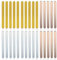 Hocadrv 30 palitos acrílicos reutilizables para tartas, paletas de espejo acrílico, palitos de helado para familia, hogar, festival, fiesta, bricolaje, pastel de caramelos, 11,5 x 0,95 x 0,25 cm (3