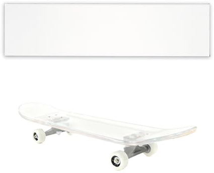 Floatdream Griptape, Papier de Verre Antidérapant Premium Pour Skateboard et Longboard, Haute Résistance au Glissement, Accessoires (Transparent)