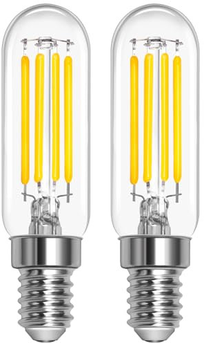 Blakapoo T22 E14 Bombillas LED 3W Blanco Frío 6000K, Bombillas Pigmeas SES Recambio para Bombilla E14 de Frigorífico 28W, AC 220-240V, 300 Lumen, No Regulables, paquete de 2