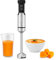 Ufesa Galaxy Stabmixer, Leistung 1500 W, Variabler Geschwindigkeitsregler + TURBO, 4 Edelstahlklingen, Ergonomisches und Spritzfreies Design, Messbecher, BPA-frei
